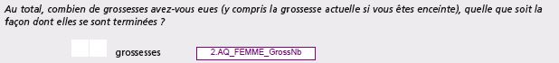 I- Question GrossNb_Femme